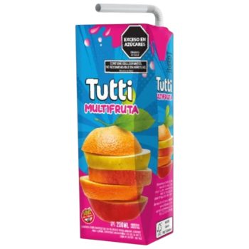 Jugo Tutti Multifruta x 200 mililitros