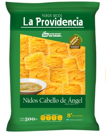 Fideos Providencia Cabello Angel x 500 gramos