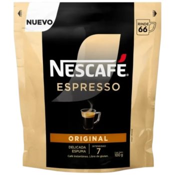 Cafe Nescafe Espresso DP x 100 gramos