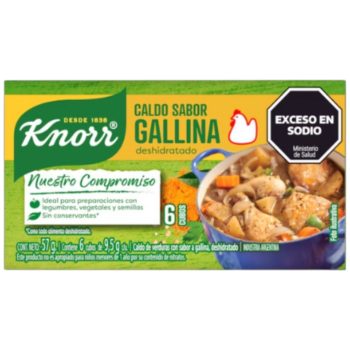 Caldos Knorr Gallina x 6 unidades