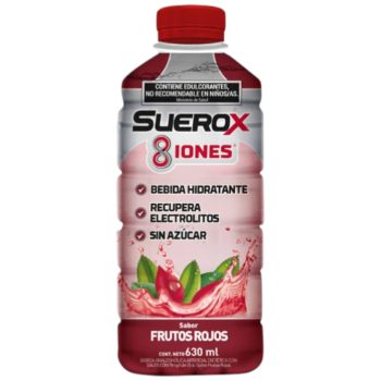 Suerox Frutos Rojos x 630 centímetros cúbicos
