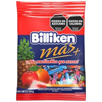 Masticables Billiken Frutal x 600 gramos