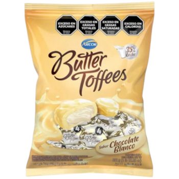 Butter Toffes Chocolate Blanco x 1 kilogramo