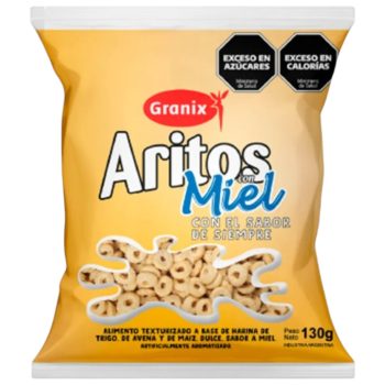Aritos con Miel Granix x 130 gramos