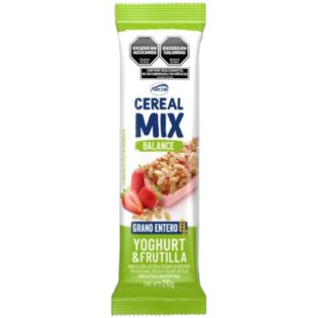 Barra de Cereal Mix Arcor Frutilla Yogur Light x 26 gramos