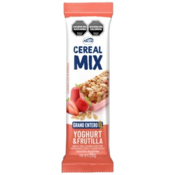 Barra de Cereal Mix Arcor Frutilla Yogur x 26 gramos