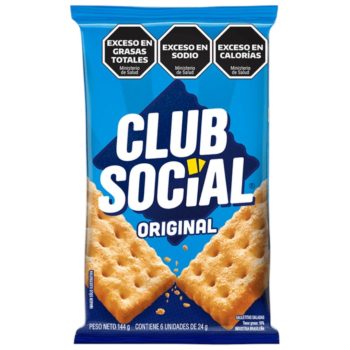 Pack de 6 Club Social Original x 24 gramos