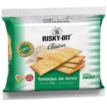 Tostadas Arroz Risky Dit Clasica x 150 gramos