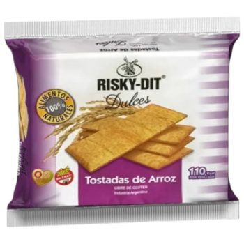 Tostadas Arroz Risky Dit Dulce x 150 gramos