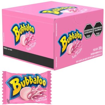 Caja de Chicles Bubbaloo Tutti x 60 unidades