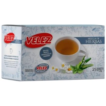 Te Mezcla Hierbas Velez x 25 unidades