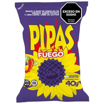 Caja de Pipas Fuego x 12 unidades