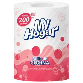 Rollo de Cocina My Hogar x 200 paños