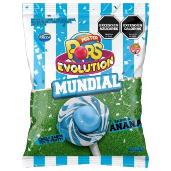Chupetin Pops Evolut Mundial x 24 unidades