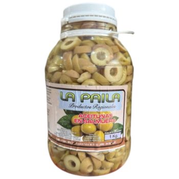 Aceitunas La Paila Rodajas x 1 kilogramo