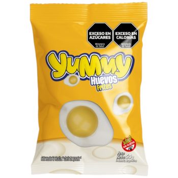 Gomas Yummy Huevos Fritos 10 bolsitas x 50 gramos
