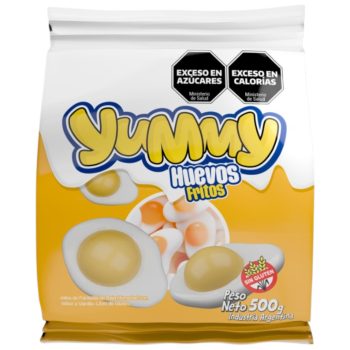 Gomas Yummy Huevos Fritos x 500 gramos