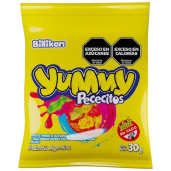 Caja de Gomas Yummy Pecesitos x 12 unidades