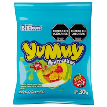 Caja de Gomas Yummy Animalitos x 12 unidades