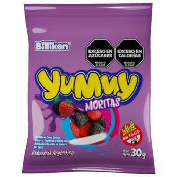 Caja de Gomas Yummy Moritas x 12 unidades