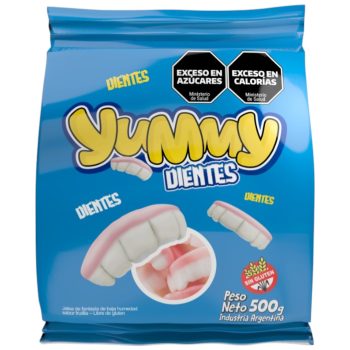Gomas Yummy Dientes x 500 gramos