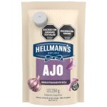 Mayonesa Hellmann´s Ajo x 250 gramos
