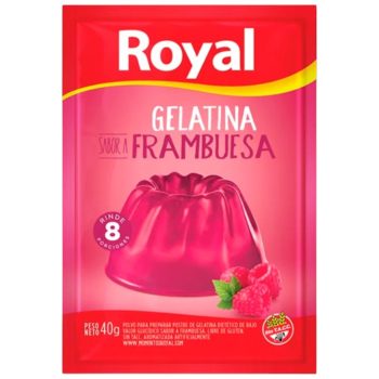 Gelatina Royal Frambuesa x 40 gramos