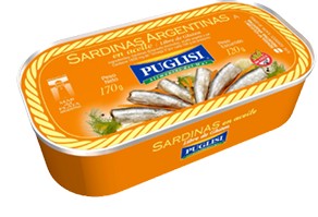 Sardinas Puglisi x 170 gramos