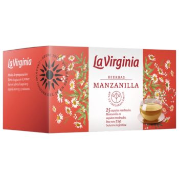 Te Manzanilla La Virginia x 25 unidades