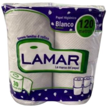 Papel Higenico Lamar x 4 unidades