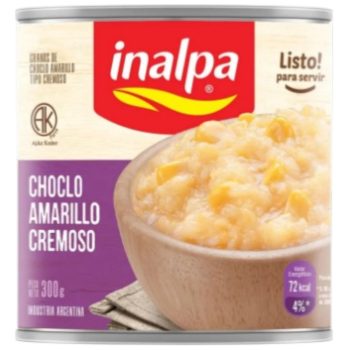 Choclo Crema Amarillo Inalpa x 300 gramos