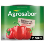 Pimientos Morron Agrosabor x 2,5 kilogramos