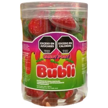 Gomas Candy Bubli Frut x 30 unidades