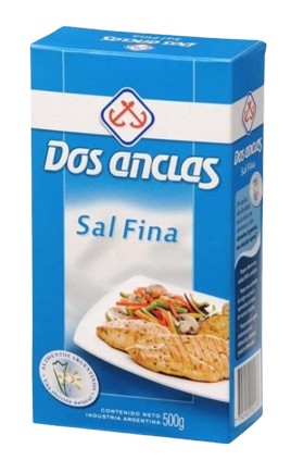 Sal Fina Dos Anclas x 500 gramos