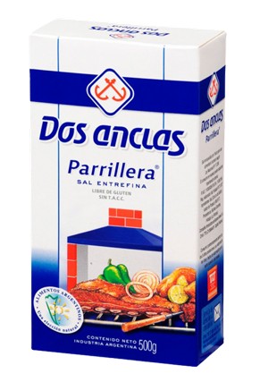 Sal Parrillera Dos Anclas x 500 gramos
