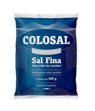 Sal Fina Colosal x 500 gramos