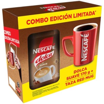 Cafe Nescafe Combo Café + Taza Suave x 170 gramos