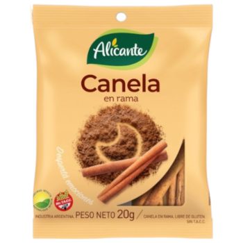Canela Rama Alicante x 20 gramos