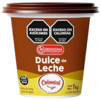 Dulce de Leche Serenisima Colonial x 1 kilogramo