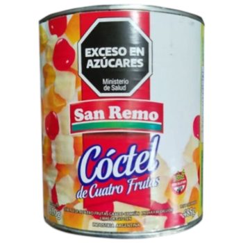 Coctel de Frutas San Remo x 820 gramos