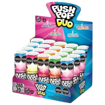 Chupetin Push Pop Duo x 20 unidades