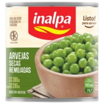 Arvejas Inalpa x 300 gramos