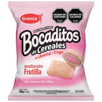 Bocaditos Frutilla Granix x 180 gramos