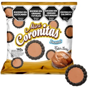Minicoronitas Dulce de Leche x 140 gramos