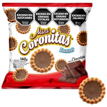 Minicoronitas Chocolate x 140 gramos