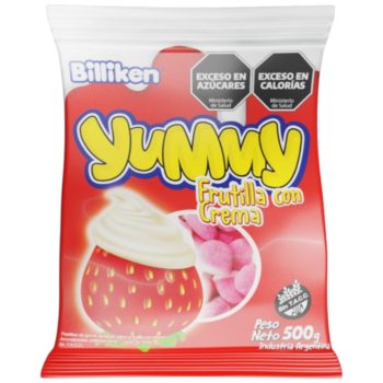 Gomas Yummy Frutilla con Crema x 500 gramos