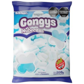 Malvaviscos Gongys Nubecita x 200 gramos