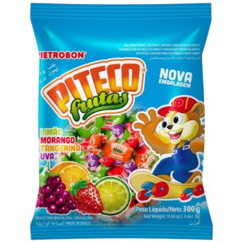 Masticables Piteco Fruits x 300 gramos