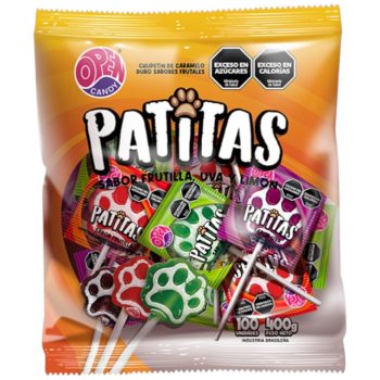 Chupetin Open Patita x 100 unidades