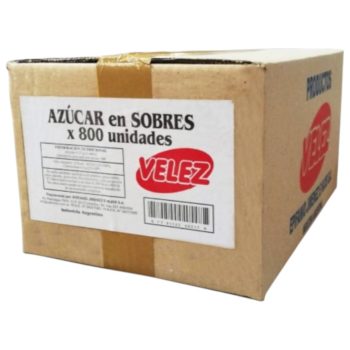 Azucar en Sobres Velez x 800 unidades